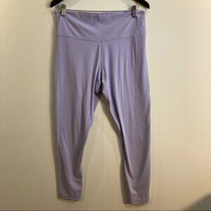 TNA Sz 1X High Rise Super  Soft Comfort Waist Lilac Lavender Leggings